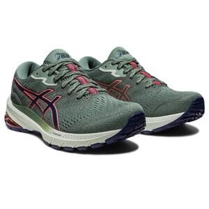 ASICS Women's GT-1000 11 Trail Running Shoes in Nature Bathing/Papaya size 9 B